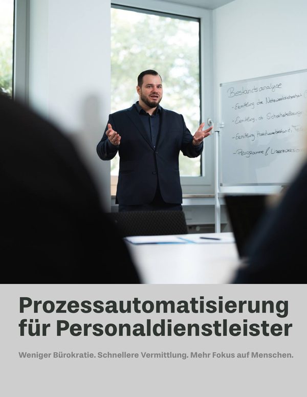 Cover: Prozessautomatisierung für Personaldienstleister